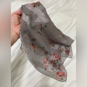 Ralph Lauren Floral Silk Scarf